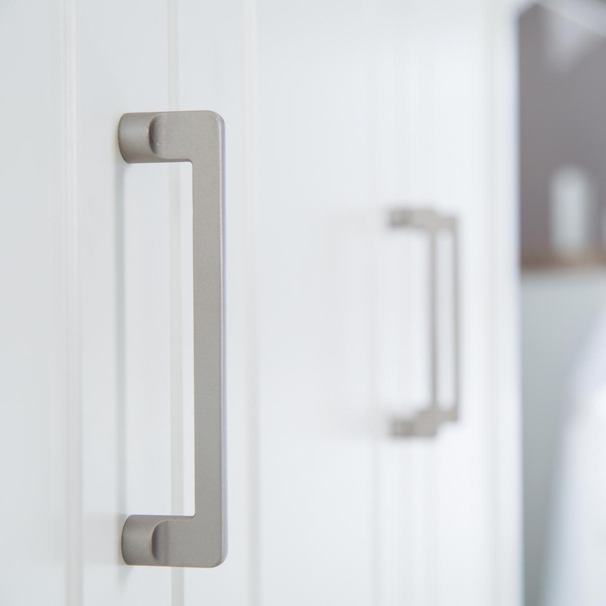 WICKELKOMMODE Felicia - Weiß, Holzwerkstoff/Metall (120/98/75cm) - Roba