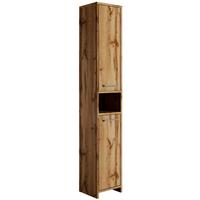 BADEZIMMERSCHRANK Nemo mit 2 Türen Eiche - 32 x 29 x 190 cm - Eichefarben, Holz (32/190/29cm) - Badplaats