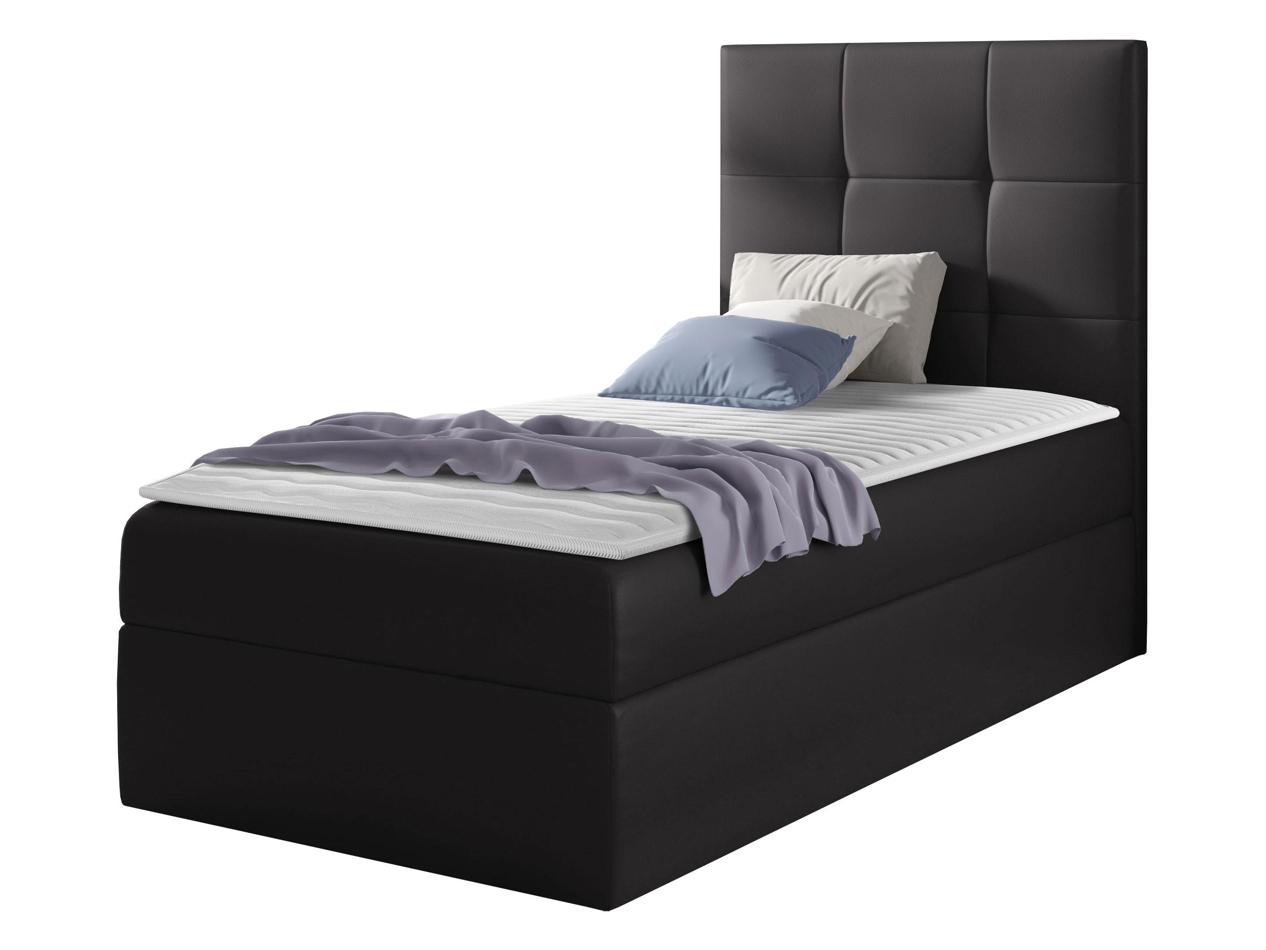 BOXBETT Mini 2, Seite zum Öffnen des Bettkastens: Rechts - H3 - Anthrazit, Holz (90/200cm) - MIRJAN24