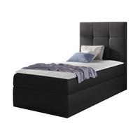 BOXBETT Mini 2, Seite zum Öffnen des Bettkastens: Rechts - H3 - Anthrazit, Holz (90/200cm) - MIRJAN24