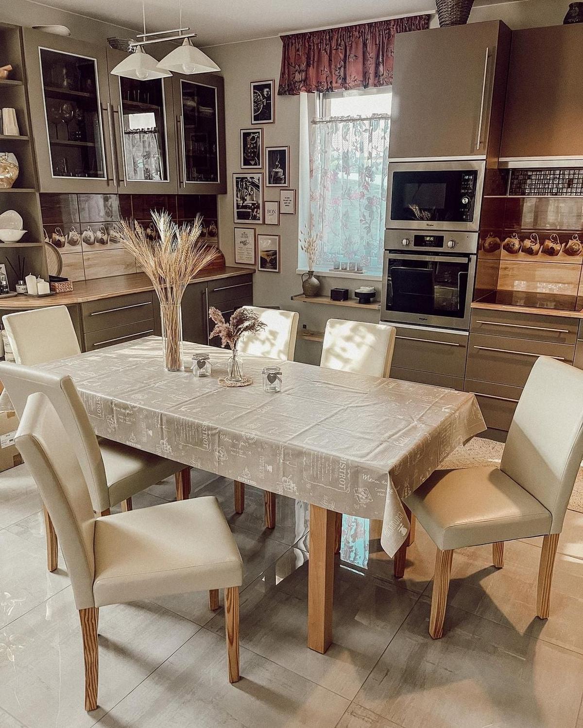 STUHL 2er-Set Kunstleder Beige Broadway - Beige, Holz/Textil (42/93/59cm) - Beliani