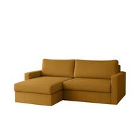 ECKSOFA Bendik In Poso - Honig, Holzwerkstoff/Textil (224/140cm) - Fun Möbel