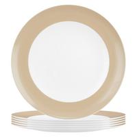 SPEISETELLER Liberty Pure Colors Dusty Beige ø 27 cm 6er Set - Beige, Keramik (27.3cm) - Seltmann Weiden