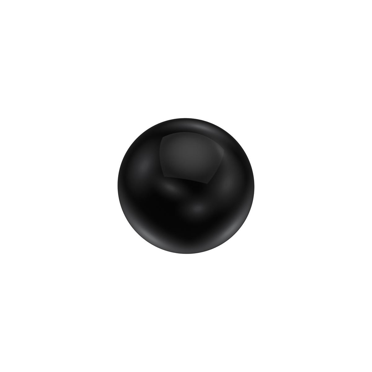 GARDINENSTANGE Platon Luino 400 cm (geteilt in 2 x 200 cm), 1-läufig, 20 mm Ø Schwarz - Schwarz, Metall (400cm) - INTERDECO