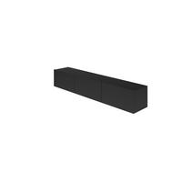 LOWBOARD Dallas 180/29,6/35 cm - Schwarz, Holzwerkstoff (180/30/35cm) - RAUMHIRSCH FURNITURE