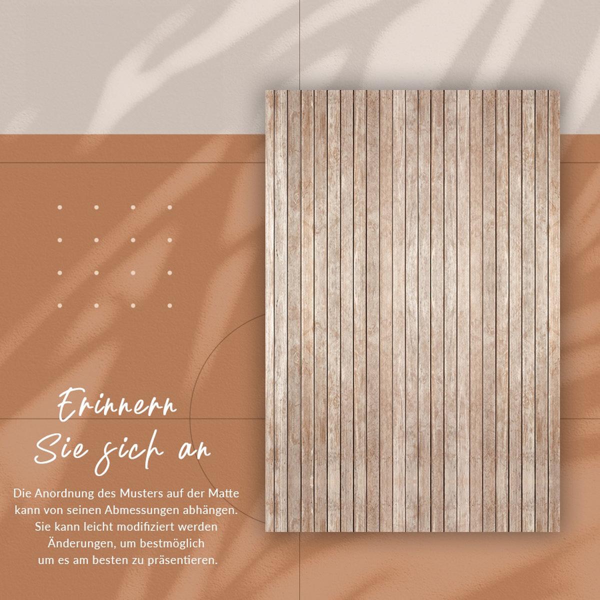 VINYL TEPPICH 140x210 cm Kleine Blätter - Gelb, Kunststoff (140/210cm) - TULUP