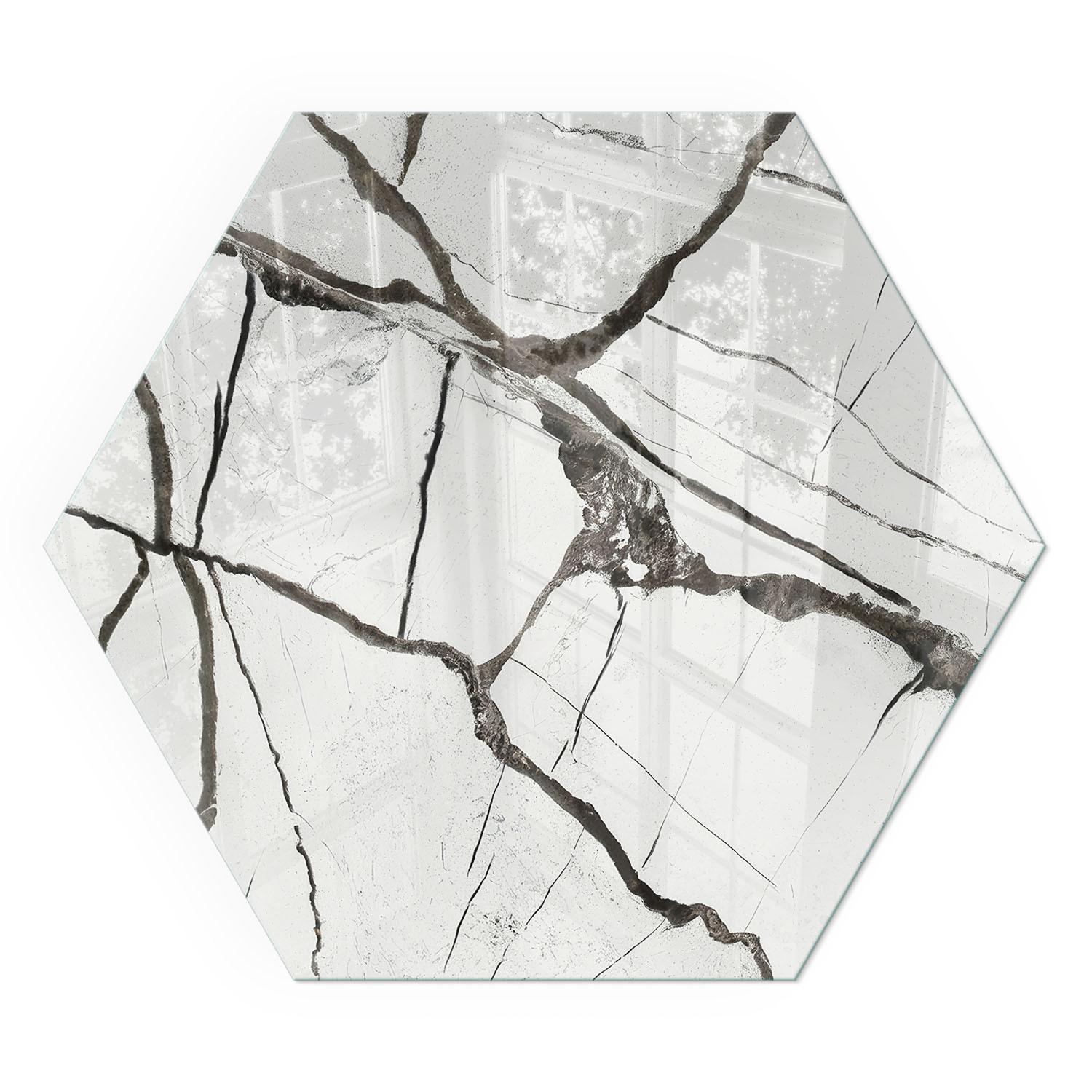 GLASPLATTE für Kamin h40 cm - Weiß, Glas (40/40/0.4cm) - TULUP