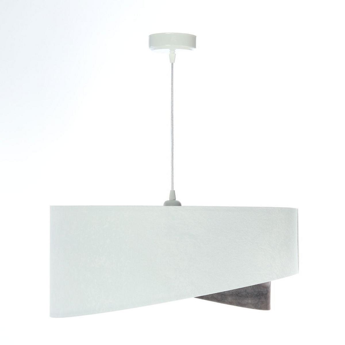 HÄNGELEUCHTE Grau 50/23 cm - Grau, Kunststoff (50/1/23cm) - ONZENO