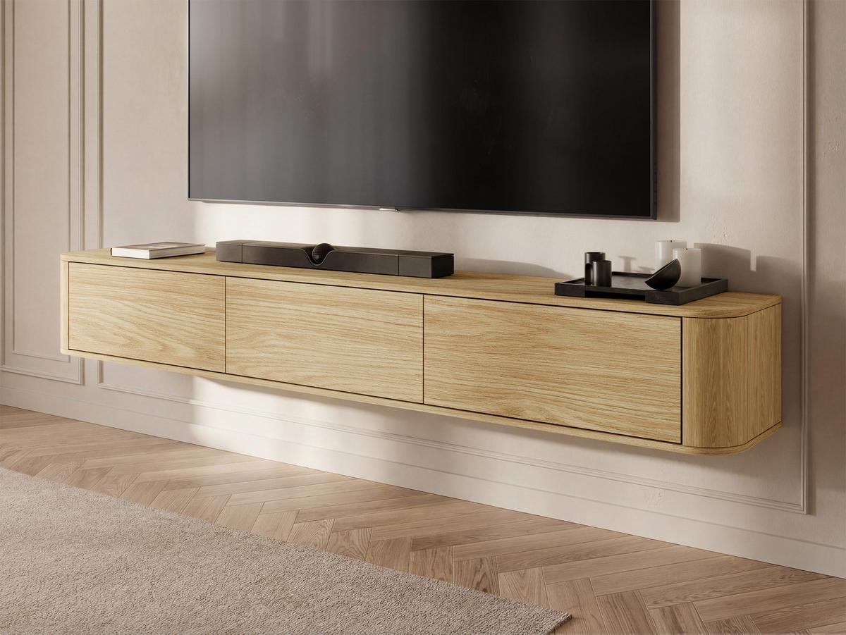 TV-LOWBOARD Hange - Eichefarben, Holzwerkstoff (200/29/34cm) - MIRJAN24