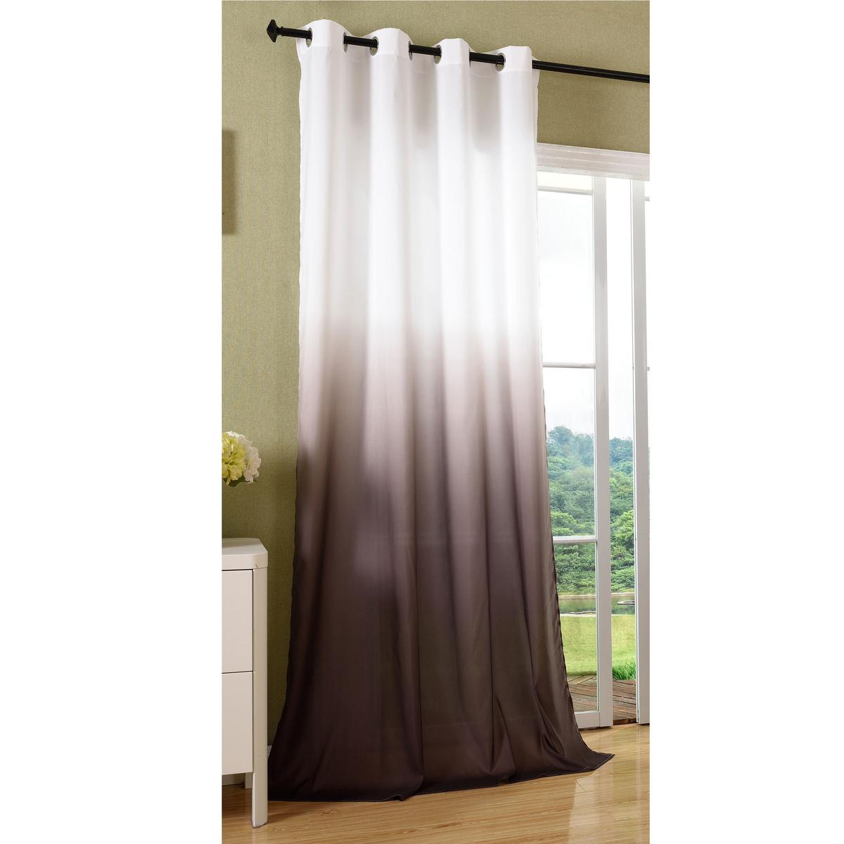 VORHANG FARBVERLAUF HxB 245x140 cm Braun - Braun, Textil (140/245cm) - Gardinenbox