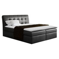 BOXBETT Diego - H3 - Schwarz, Holz (160/200cm) - MIRJAN24