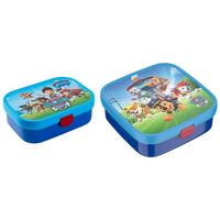BROTDOSEN-SET Campus (2025) Paw Patrol Pups 2er Set - Blau/Hellblau, Kunststoff (2/2/2cm) - Mepal