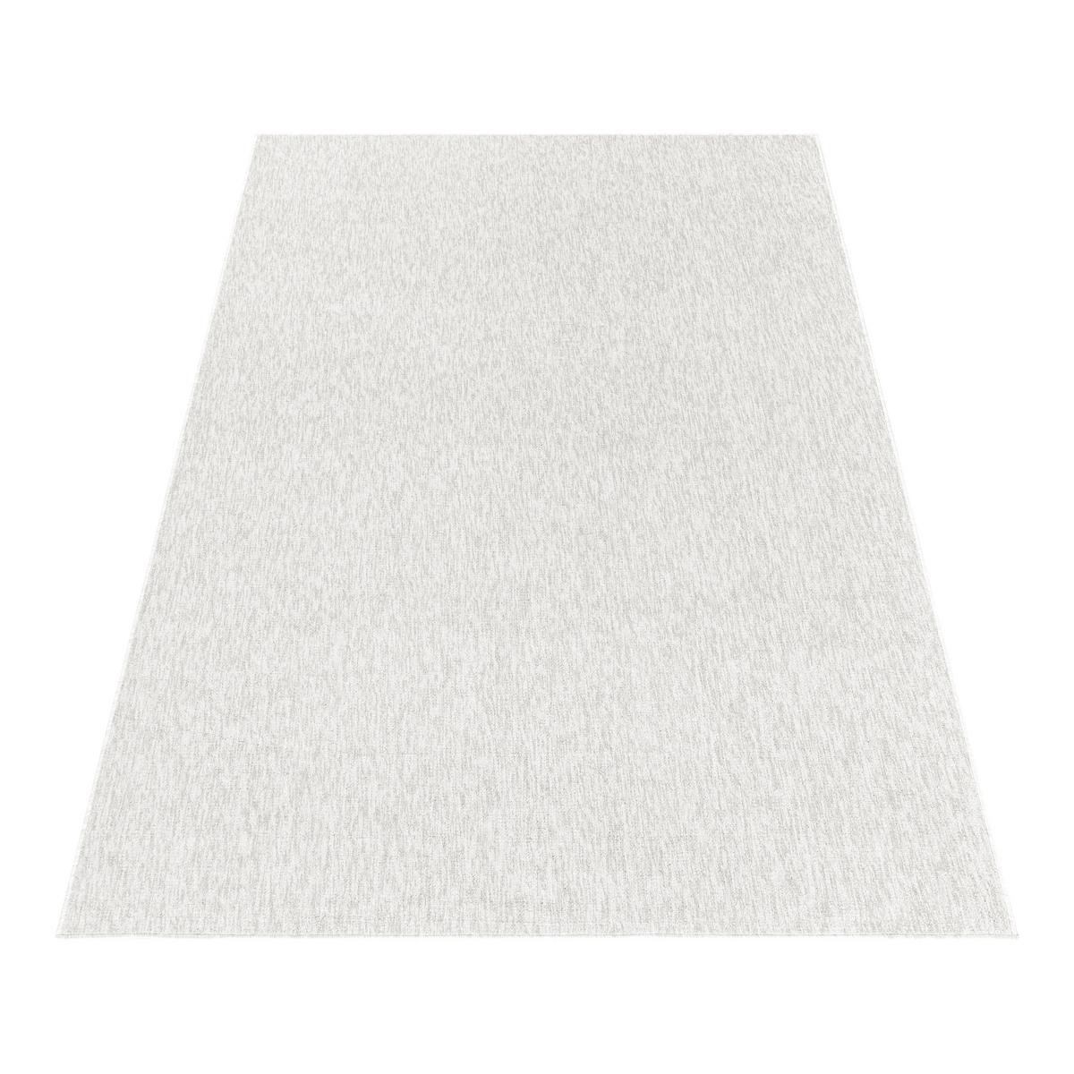 KURZFLORTEPPICH AMMER, einfarbig, Creme, 280 x 370 cm - Beige, Textil (370/280cm) - KADIMA DESIGN