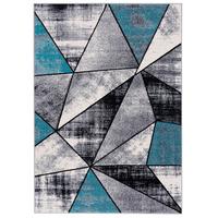DESIGNER TEPPICH BRILLIANT MAGIC - Blau, Textil (140/200cm) - Pergamon