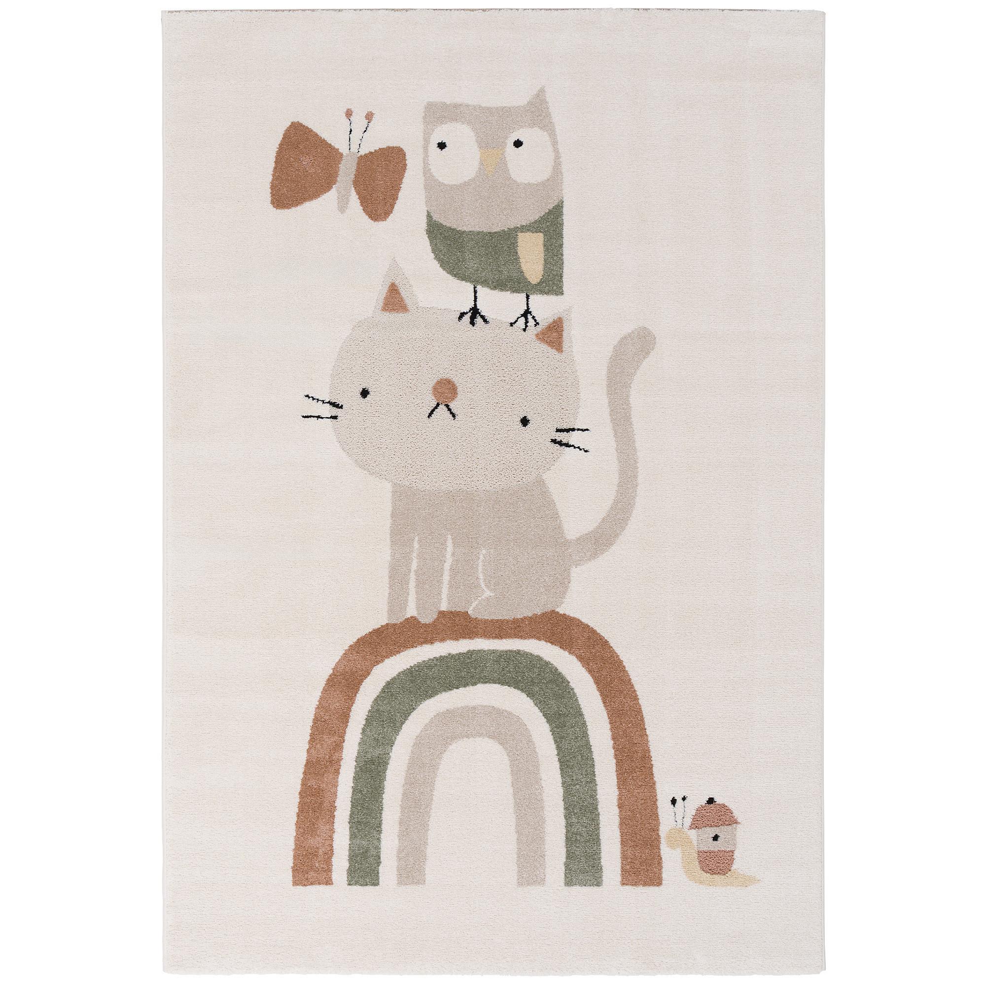 KINDER TEPPICH HAPPY KIDS - Grau, Textil (140/200cm) - Pergamon