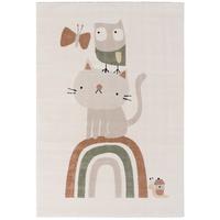 KINDER TEPPICH HAPPY KIDS - Grau, Textil (160/230cm) - Pergamon