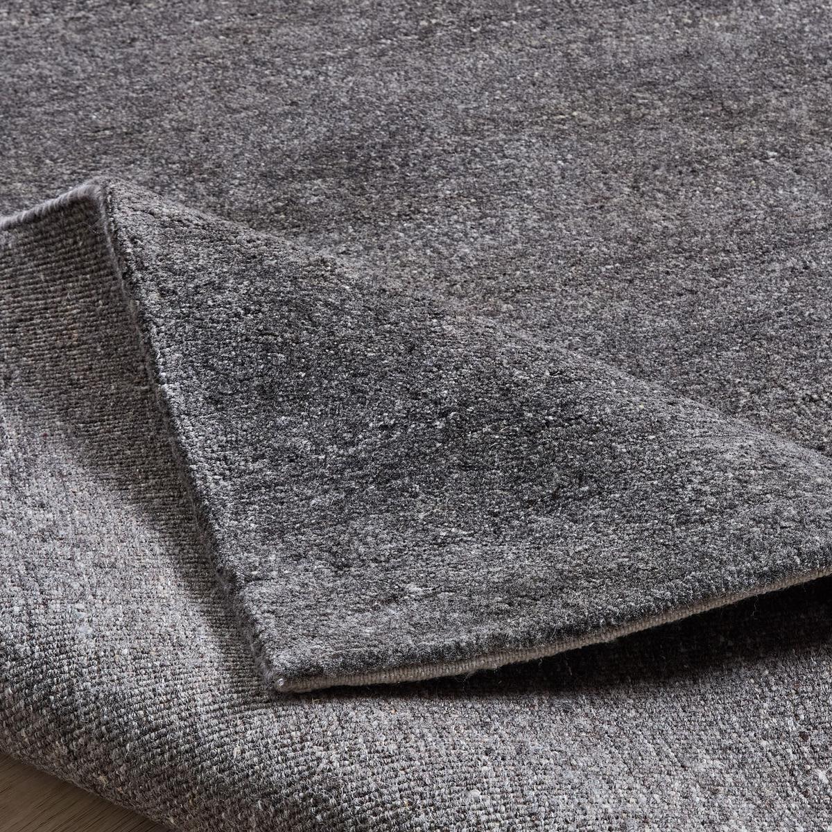 WOLLTEPPICH Heaven 120x180 cm - Dunkelgrau, Textil (120/180cm) - Natur Pur