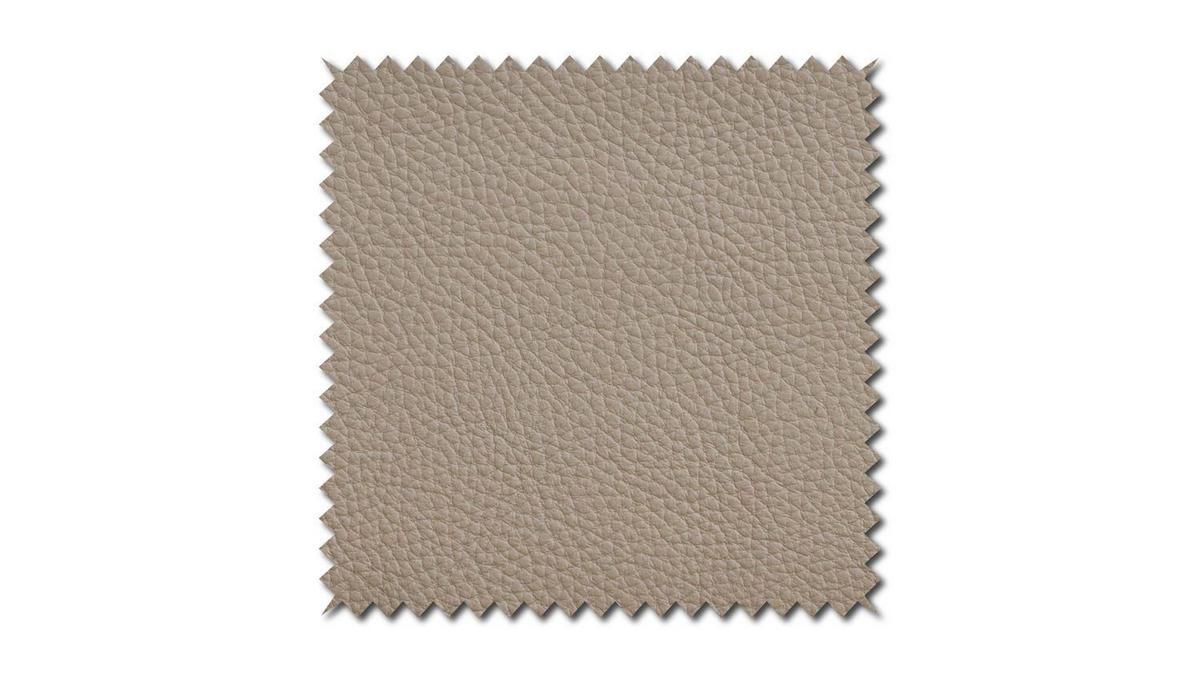 LEDERSOFA MIT SITZTIEFENVERSTELLUNG PALACE Taupe Leder Relaxfunktion - Taupe, Leder (298/74/120cm) - KAWOLA
