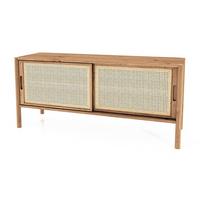TV-SCHRANK INA Wildeiche - Beige, Holz (142/64/46cm) - byoak