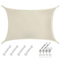 SONNENSEGEL Wasserdicht 300/200 cm Beige - Beige, Kunststoff (200/300cm) - Amanka