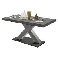 ESSTISCH ausziehbar Elene 180x90x76 Graphit - Grau, Holzwerkstoff (180/90/76cm) - 58aufmkessel