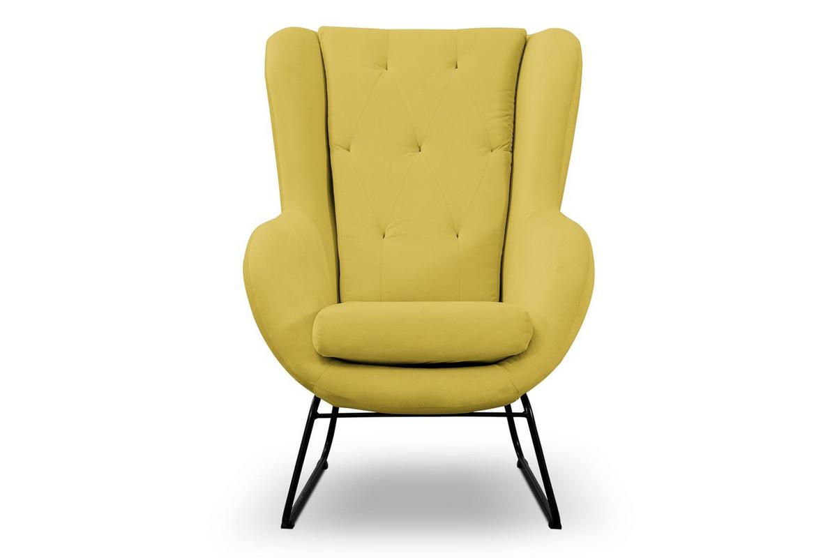 SESSEL Artemis In Kronos - Gelb, Holzwerkstoff/Textil (80/105/100cm) - Fun Möbel
