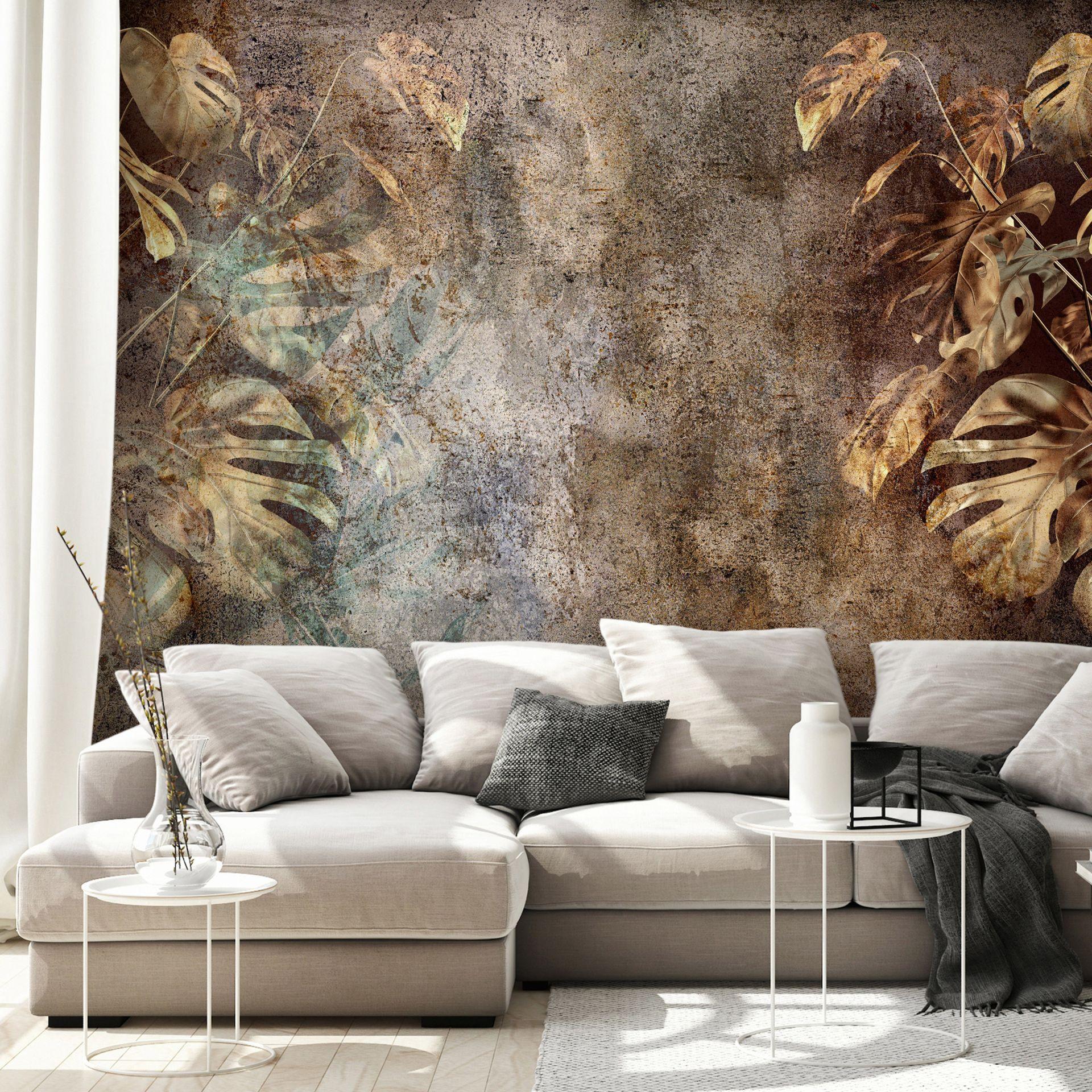 SELBSTKLEBENDE FOTOTAPETE 441/315 cm - Braun, Kunststoff/Textil (441/1cm) - KUNSTLOFT