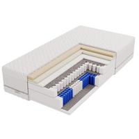 MATRATZE 160x200 Härtegrad H3 - 32 cm Taschenfederkernmatratze Bett Matratzen SILVA - Weiß, Kunststoff (160/200cm) - ALTDECOR