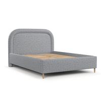 POLSTERBETT Zoya 140/200 cm Grau im Riva Stoff - Naturfarben/Grau, Holz/Holzwerkstoff (140/200cm) - AltaBeds