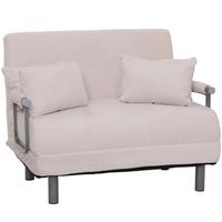 SCHLAFSESSEL Cremeweiß - Weiß, Textil (105/80/190cm) - MCW