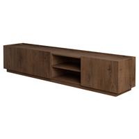 TV-LOWBOARD Mirtu 200 - Nussbaumfarben, Holzwerkstoff (200/37/40cm) - MIRJAN24