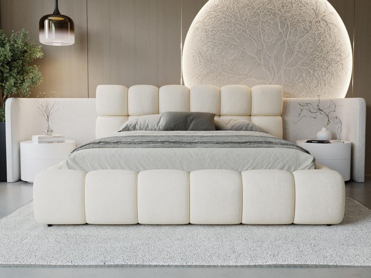 POLSTERBETT Modo 160x200 Beige - Beige, Textil (160/200cm) - Graingold