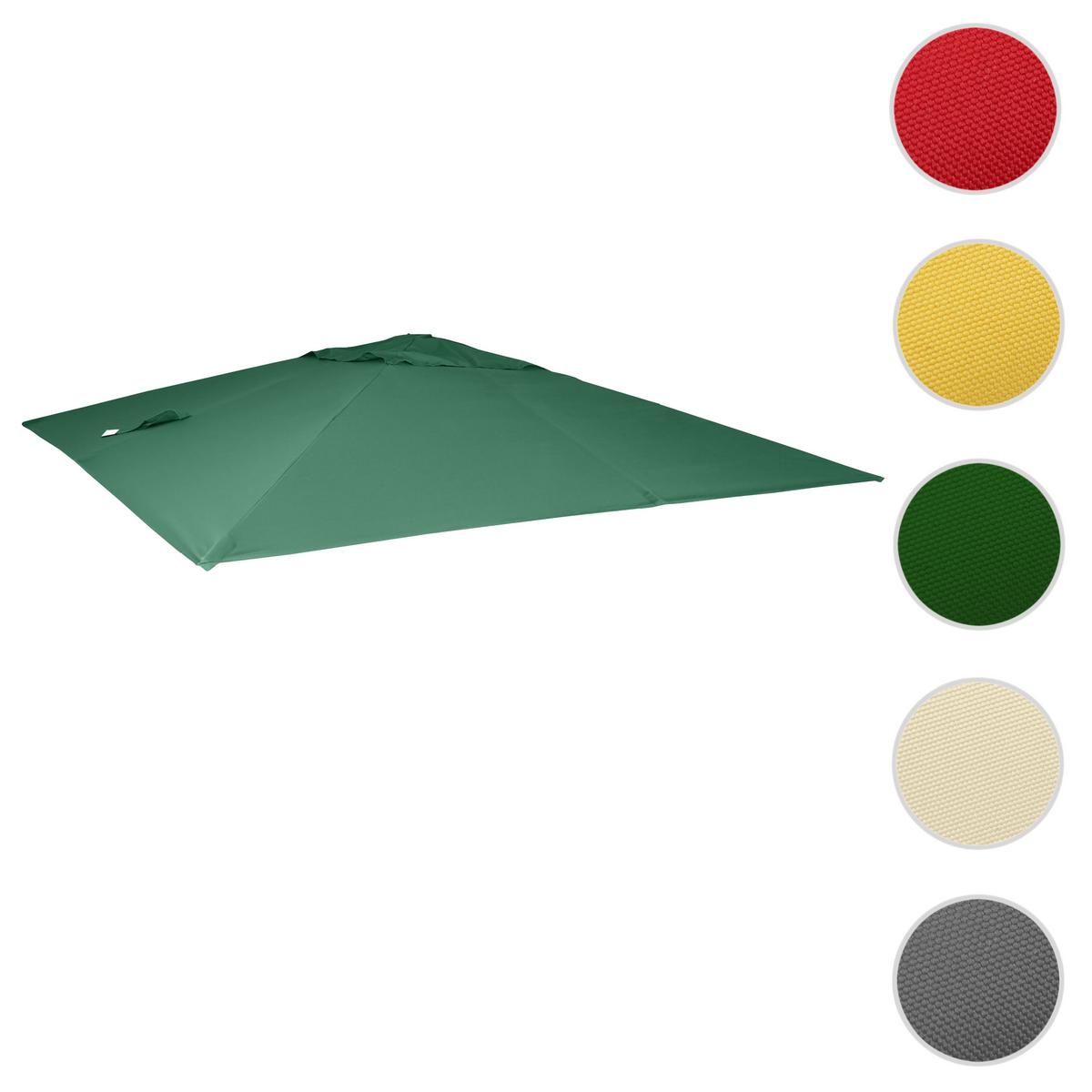 ERSATZ-BEZUG FÜR SCHIRM Dunkelgrün - Dunkelgrün, Textil (295/395cm) - MCW