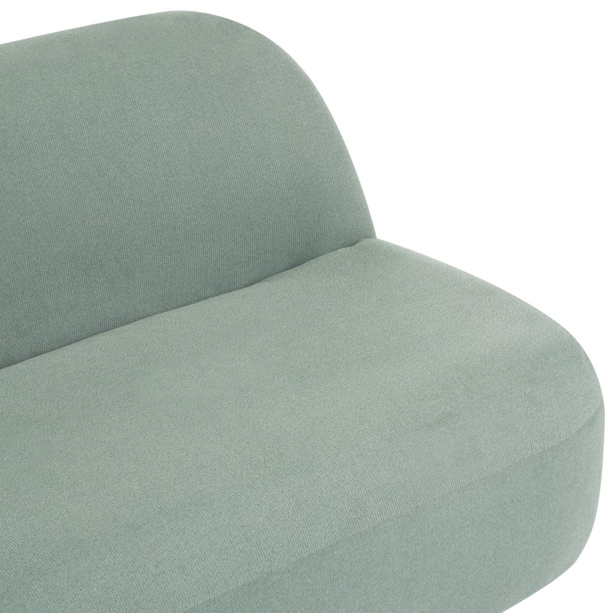2-SITZER-SOFA Stoff Hellgrün Lovberg - Hellgrün, Textil (138/74/80cm) - Beliani