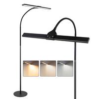 STEHLAMPE Leuchtmar 26.0/22.0/156.0 cm - Schwarz, Metall (156/26/22cm) - ZMH