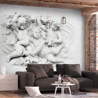SELBSTKLEBENDE FOTOTAPETE 294/210 cm - Grau, Kunststoff/Textil (294/1cm) - KUNSTLOFT