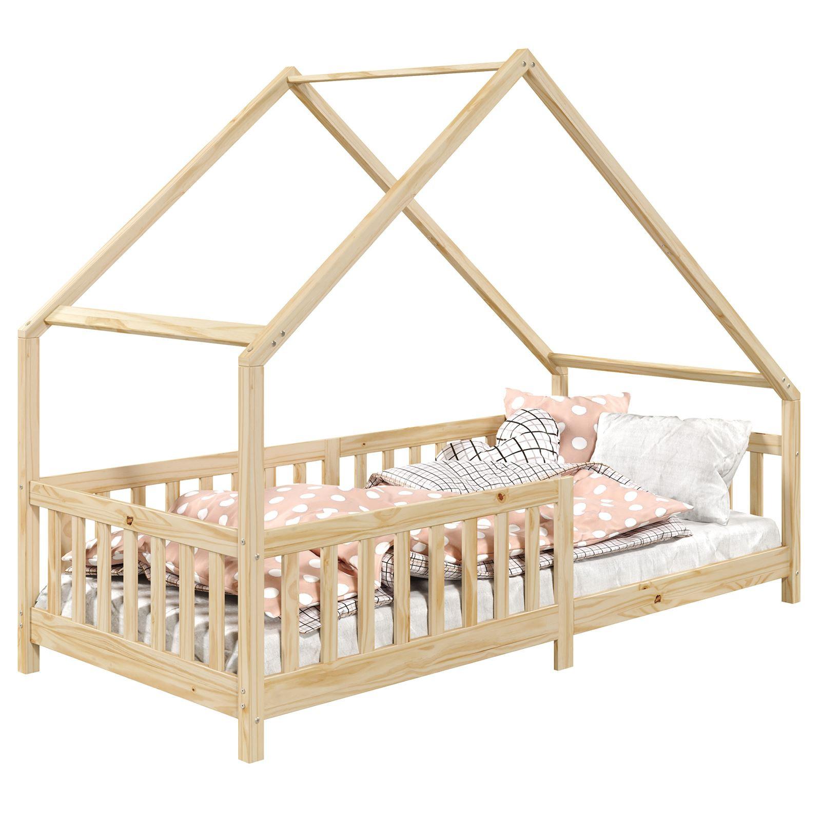 HAUSBETT CORA 90x200 cm natur - Naturfarben, Holz (96/158/206cm) - IDIMEX