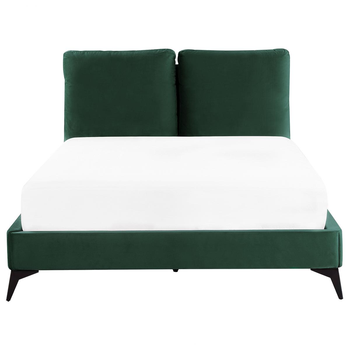 POLSTERBETT 140/200cm Smaragdgrün Melle - Grün, Textil (140/200cm) - Beliani