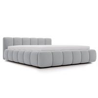 POLSTERBETT Cloud low 140x200 Grau - Grau, Textil (140/200cm) - Graingold