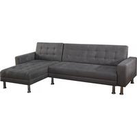 ECKSOFA theo Grau - Grau, Textil (144/260cm) - Habitat Garten