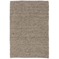 NATUR TEPPICH WOLLE ALASKA MELIERT - Anthrazit, Textil (70/240cm) - Pergamon