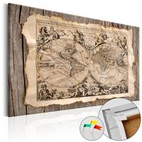 PINNWANDBILDER Beige 60/40 cm - Beige/Schwarz, Naturmaterialien/Textil (60/40cm) - KUNSTLOFT