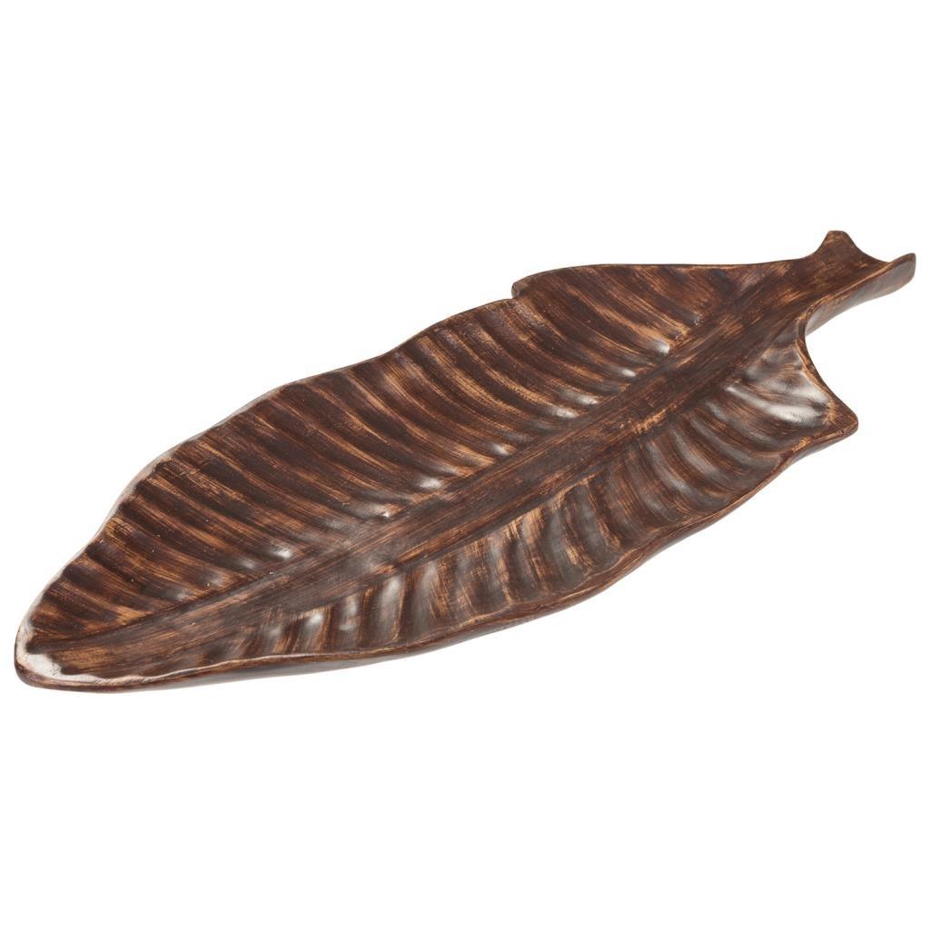 DEKORATIVES OBJEKT, braun, 54x5x24cm - Braun, Stein (4.5cm) - Wanderlust