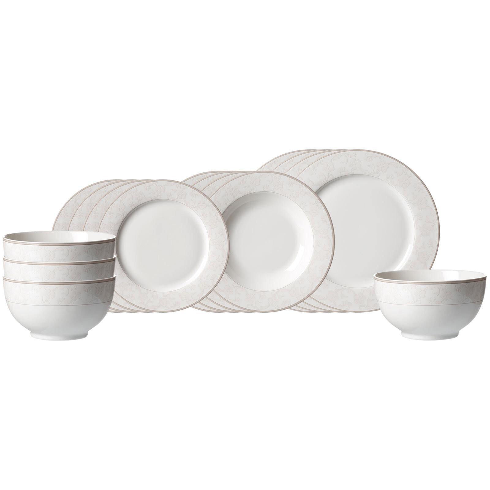 EINSTEIGER-SET Isabella beige 16-tlg. - Beige, Keramik (2/2/2cm) - Ritzenhoff Breker