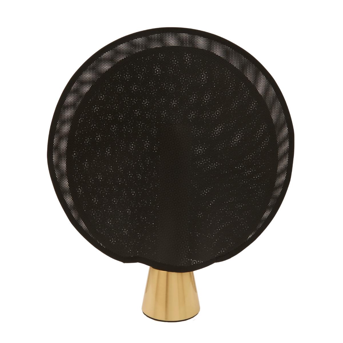 LAMPE Masche D.28cm - Schwarz, Kunststoff (28.5/7.6/39.5cm) - Signature