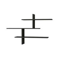 WANDREGAL Leo 123/22/80 cm - Anthrazit, Holzwerkstoff (123/80.5/22cm) - Calicosy