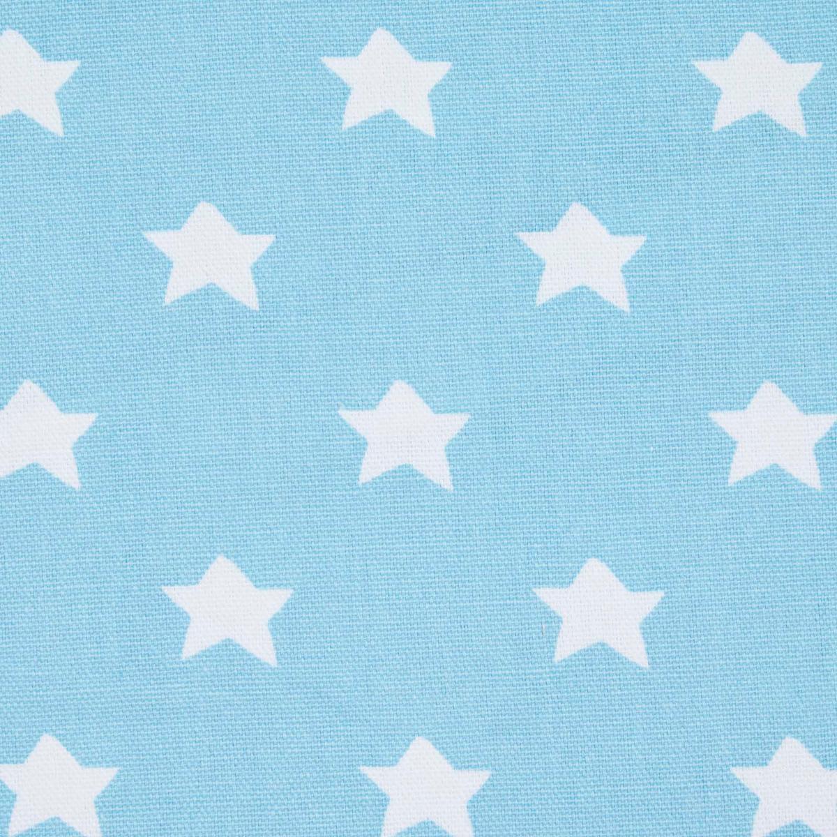 ÖSENVORHANG Sterne blickdicht 2er-Set, 137/182 cm - Blau, Textil (137/182cm) - Homescapes