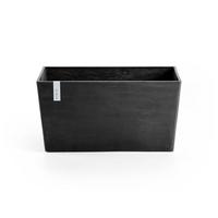 BLUMENTOPF Paris 80,3/38/40,5 cm Dunkelgrau - Dunkelgrau, Kunststoff (80.3/40.5cm) - Ecopots