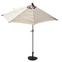 SONNENSCHIRM Cremeweiß - Weiß, Textil (285/145cm) - MCW