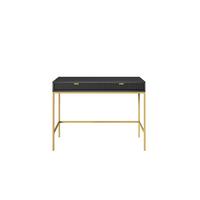 KONSOLENTISCH STELLARE 104/78/50 cm mit Schubladen, Schwarz - Schwarz, Holzwerkstoff (50/104/78cm) - MASSENO